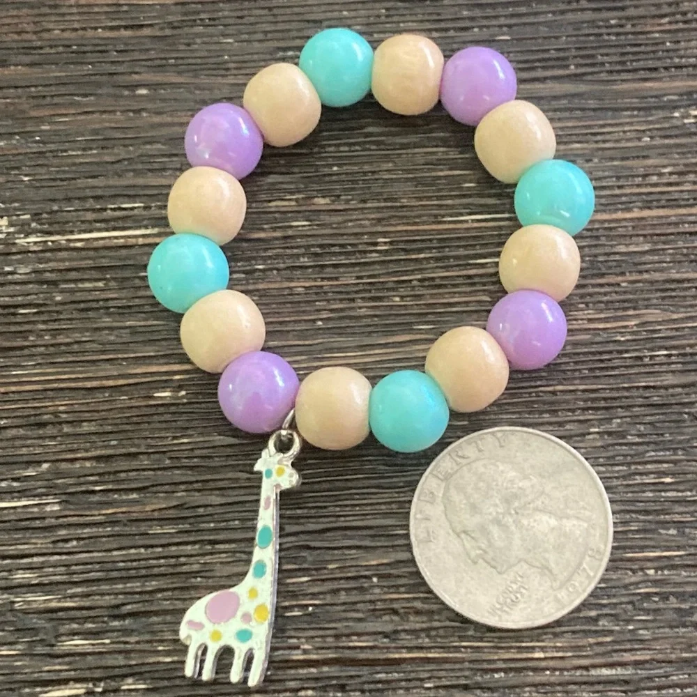 💎 2 Toddler Stretch Bracelets - Adventure Themed